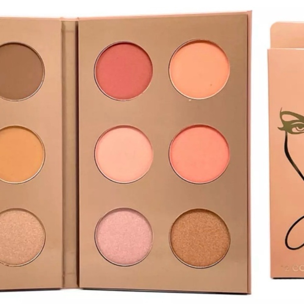 Muse Contour Queen Palette - Peach and Bronze Hues - Picture 2 of 2